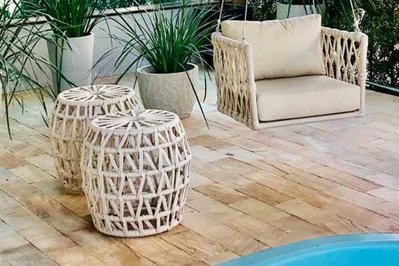 Balanço e Puff Nápole